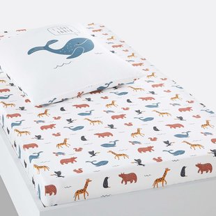 Hoeslaken in biologisch katoen, Earth