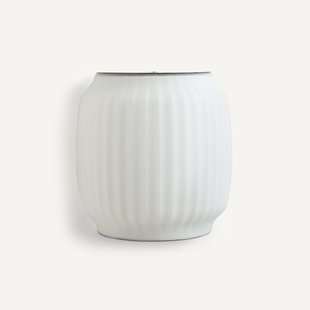 Wandlamp in opaline Canelé