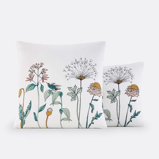 Kussensloop in perkal, Eden Garden