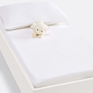 Hoeslaken voor babybed, effen tetra, Kumla