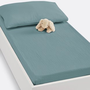 Hoeslaken voor babybed, effen tetra, Kumla