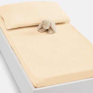 Hoeslaken voor babybed, effen tetra, Kumla