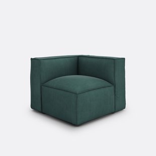 Modulaire hoek in geribd fluweel, Seven