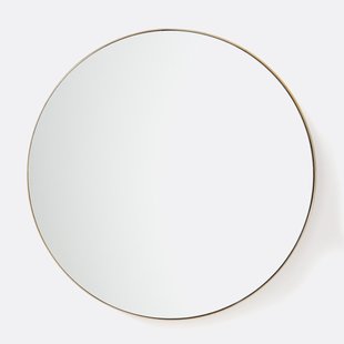 Ronde spiegel in staalmetaalØ120 cm, Iodus