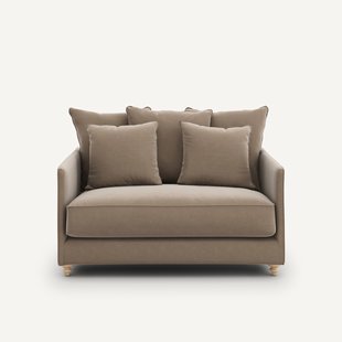 2-zits omvormbare zetel van fluweel, Lazare