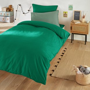 Dekbedovertrek in gewassen katoen, Scenario