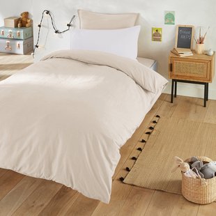 Dekbedovertrek in gewassen katoen, Scenario