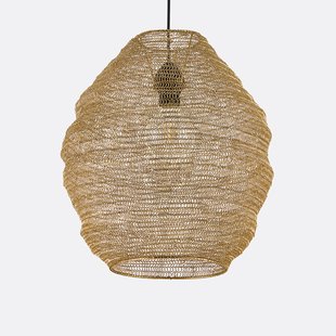 Hanglamp in ijzergaasØ54 cm, Mita