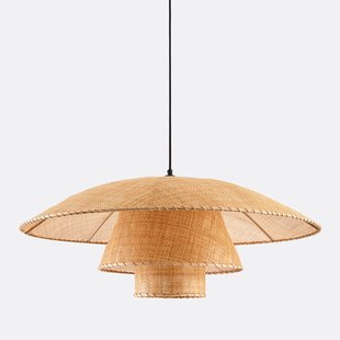 Hanglamp in rotanØ80 cm, Lola