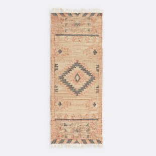 Kilim hal vloerkleed met used effect, Navaja