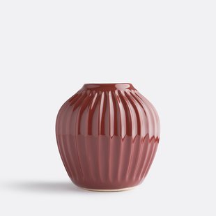 Generfde keramische vaas H15 cm Estria