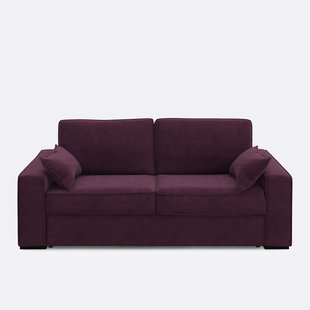 Bank-bed fluweel, mousse Cécilia