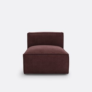 Modulaire bank, getextureerde stof, Seven