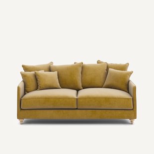 Omvormbare 3-zits fluwelen zetel, Lazare