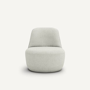 Draaifauteuil in bouclé, Rosebury