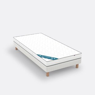 Matras in HR-schuim + traagschuim, groot comfort