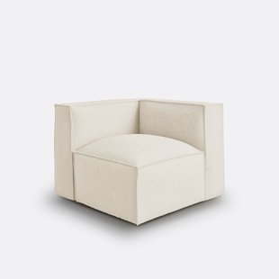 Hoekbank in bouclette, Seven