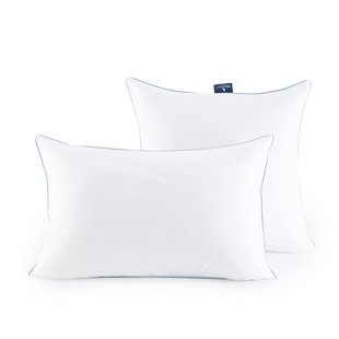 Kussen in perkalkatoen, Suprelle blue, Océa