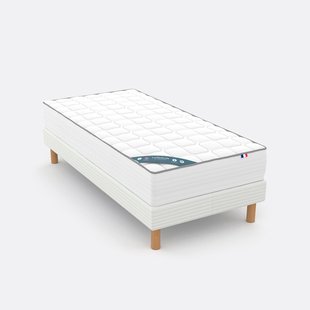 Matras met veren en schuim, medium stevig comfort