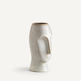 Vaas in email aardewerk H23,5cm, Oro