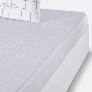 Hoeslaken in katoen, Charline