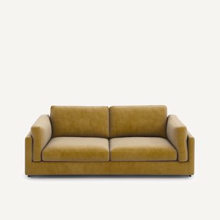 Omvormbare bank in fluweel, César