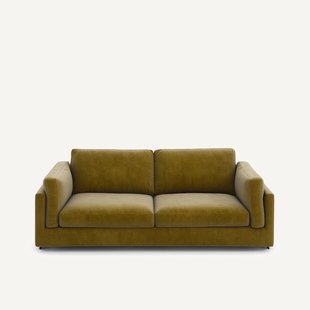 Omvormbare bank in fluweel, César