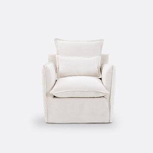 Fauteuilhoes in dik linnen, Odna