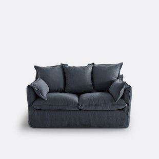 Bank 2-, 3-, 4- of 5-zits, in kreukellinnen, Odna