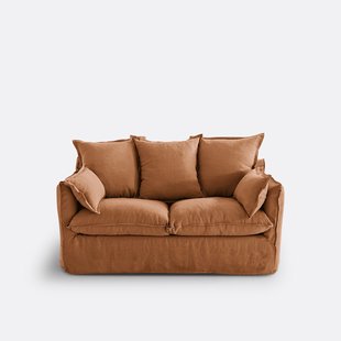 Bank 2-, 3-, 4- of 5-zits, in kreukellinnen, Odna