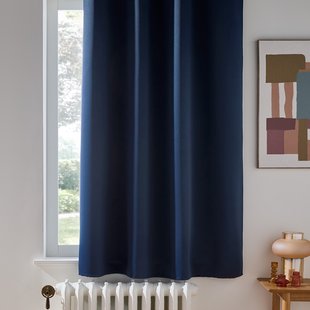 Verduisteringsgordijn met oogjes, radiator, Voda