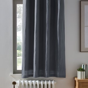 Onega gewassen linnen verduisterend radiatorgordijn