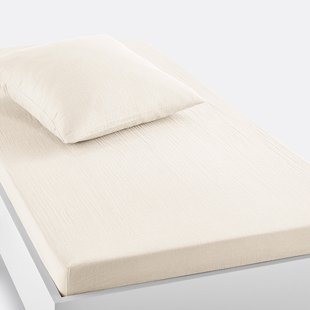 Effen hoeslaken in tetra, kinderen, Kumla