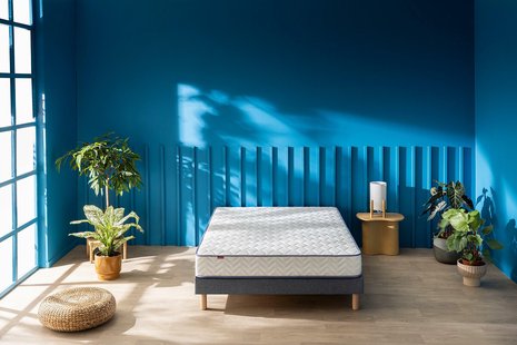 Ensemble matras en bedbodem kit Keep Smiling