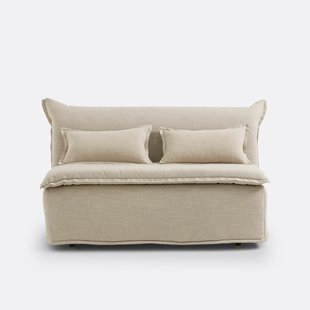 Bankstel BZ van polyester mix, mousse 10 cm, Olona