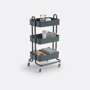 Stalen dressoir met wieltjes, Lirya