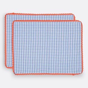 Set van 2 placemats in katoen/linnen Trattoria