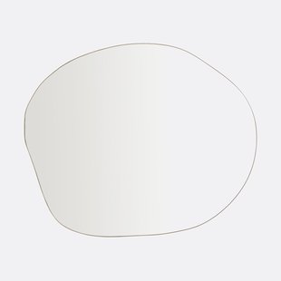Spiegel, organische vorm 120x100 cm, Ornica