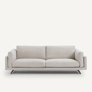 Bank 3- of 4-zits, van katoen en linnen, CÉSAR