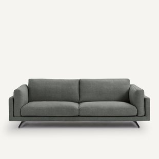 Bank 3- of 4-zits, van katoen en linnen, CÉSAR