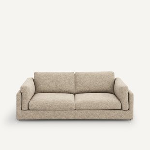 Slaapbank, 3-zits, van katoenmix, César