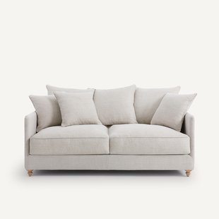 Compact omvormbare bank in katoen/linnen, Lazare