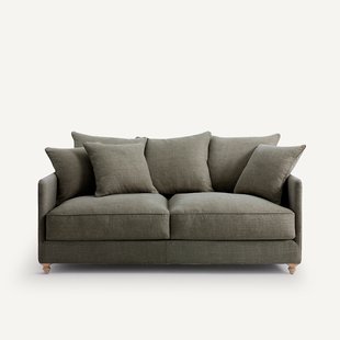 Compact omvormbare bank in katoen/linnen, Lazare