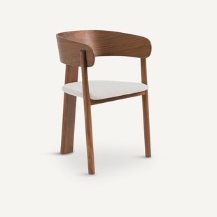 Tafel fauteuil in bouclette E. Gallina, Marais