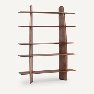 Boekenkast van massief notenhout, Iloss