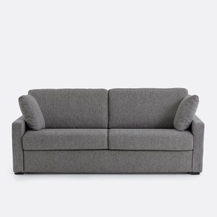 Slaapbank van gemêleerde structuurstof, Comfort Bultex®, Timor