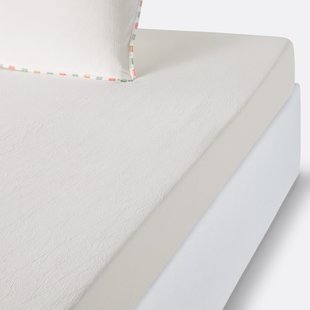 Hoeslaken in gewassen katoen, omslag 30 cm, Neruda