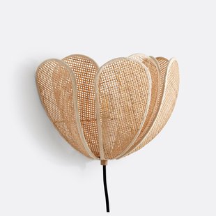 Dubbel bloemblad wandlamp, Lola