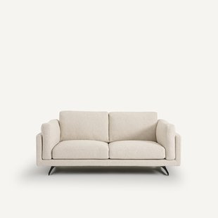 Bank, 2-zit, in bouclette, César