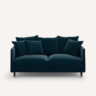 3-zits compacte fluwelen zetel, Lazare